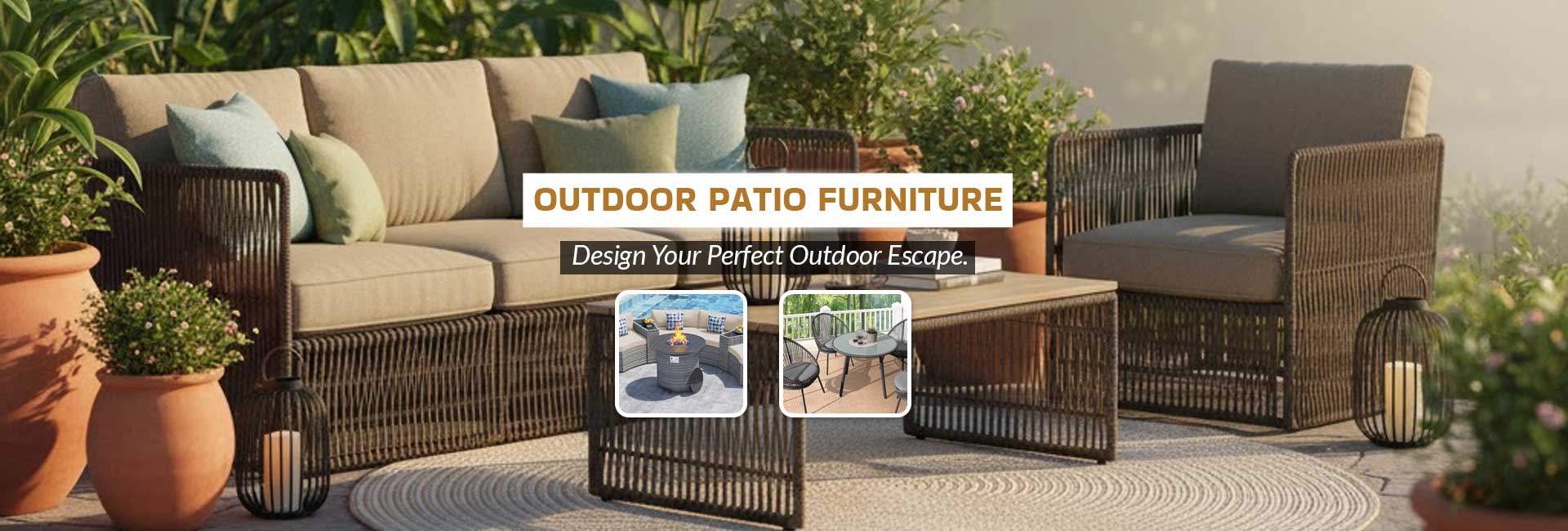 Outdoor Patio Furniture Manufacturers in Delhi