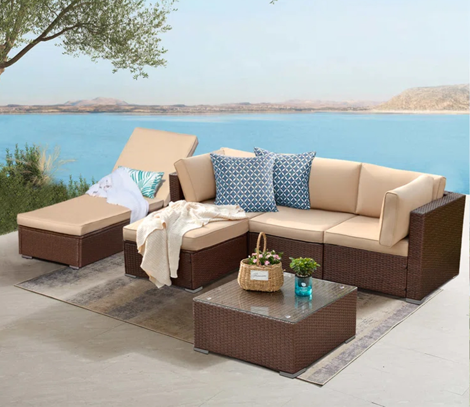 Wicker Sofa Set Manufacturers in Canada