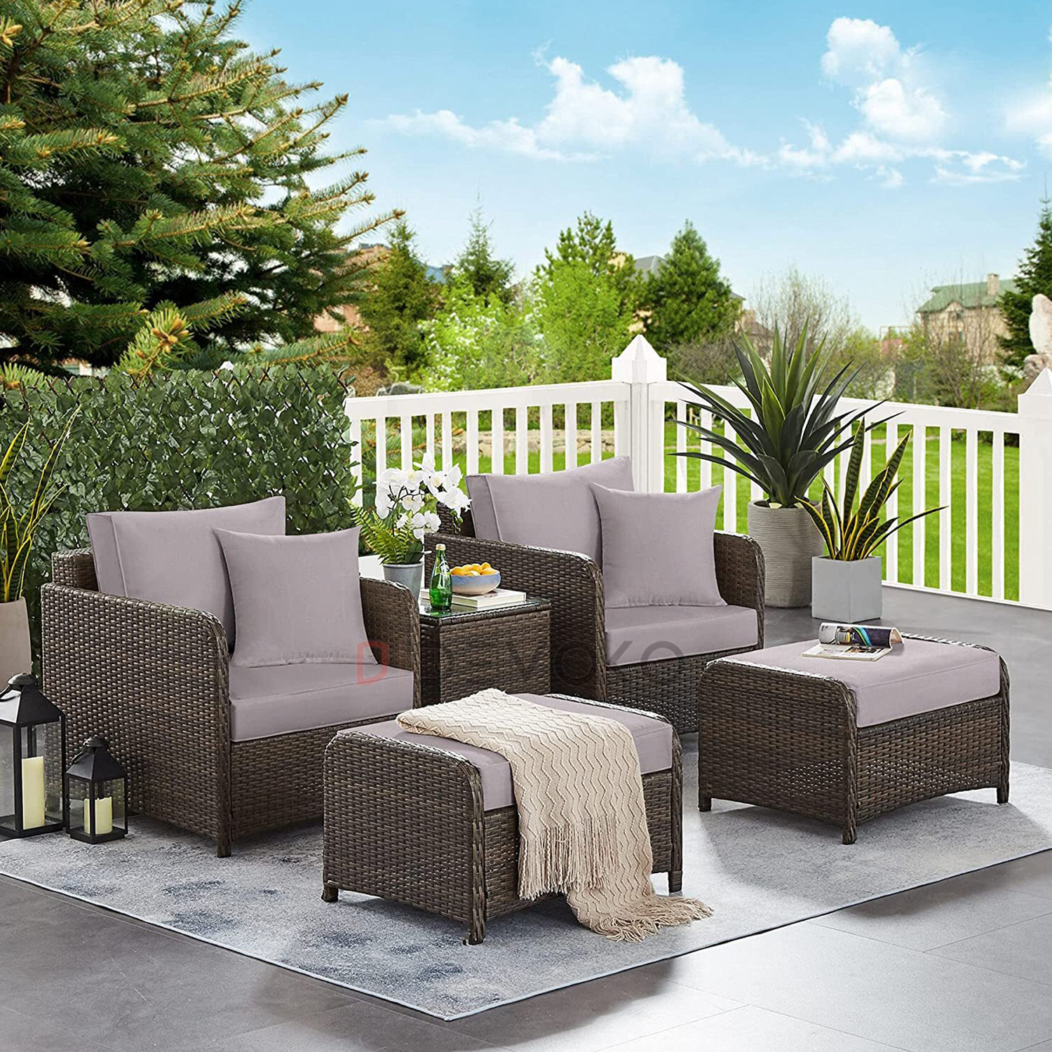 Wicker Sofa Set Manufacturers in Canada